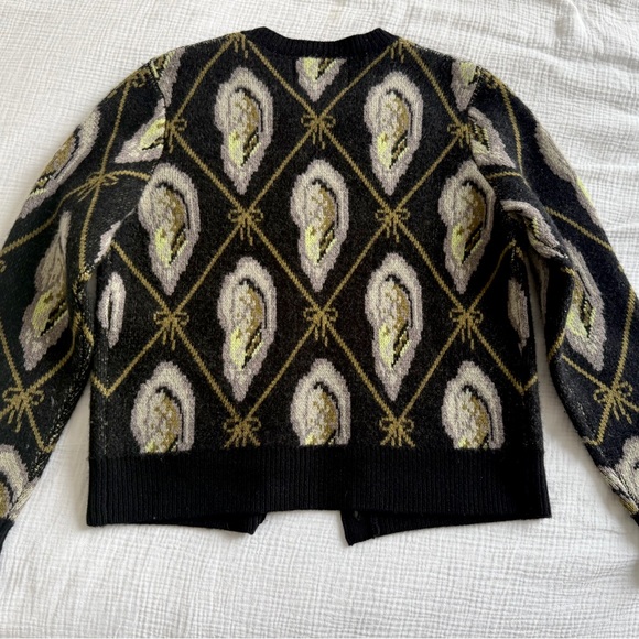 Lingua Franca Oyster Cardigan - Picture 6 of 11